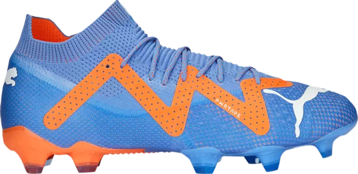 Бутсы Puma Future Ultimate FG AG Supercharge Pack - Blue Glimmer, синий