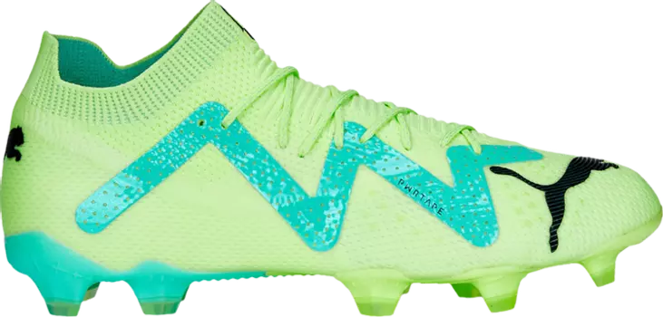Бутсы Puma Future Ultimate FG AG Supercharge Pack - Fast Yellow, зеленый