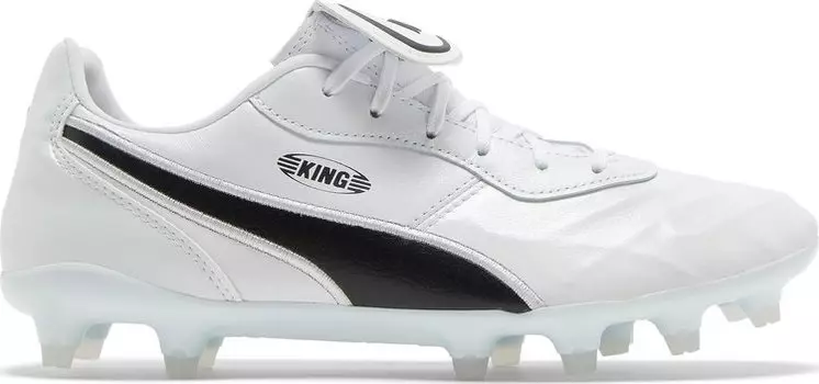 Бутсы Puma King Top FG White, белый