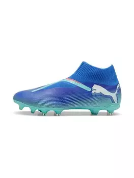 Бутсы PUMA Soccer Cleats Future 7 Match, цвет Azure/Dark blue