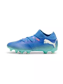 Бутсы PUMA Soccer Cleats FUTURE 7 MATCH, цвет Blue/Aqua