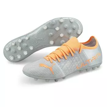 Бутсы Puma Ultra 3.4 MG Instinct Pack, серебряный