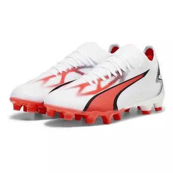 Бутсы Puma Ultra Match FG/AG woman, белый