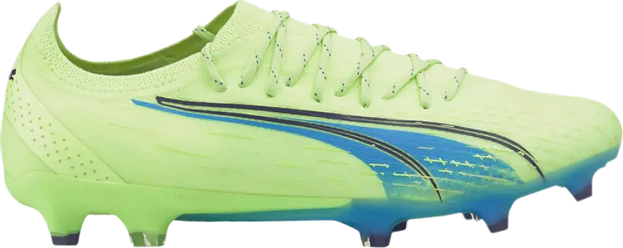 Бутсы Puma Ultra Ultimate FG AG Fastest Pack, зеленый