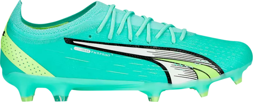 Бутсы Puma Ultra Ultimate FG AG Supercharge Pack - Electric Peppermint, зеленый