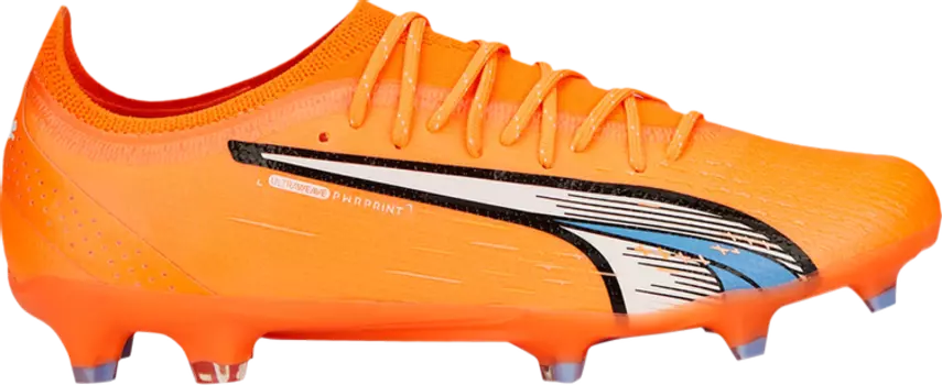 Бутсы Puma Ultra Ultimate FG AG Supercharge Pack, оранжевый