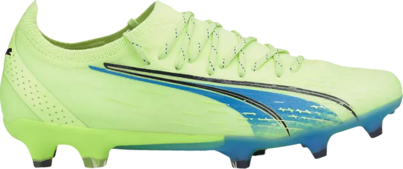Бутсы Puma Wmns Ultra Ultimate FG AG Fastest Pack, зеленый