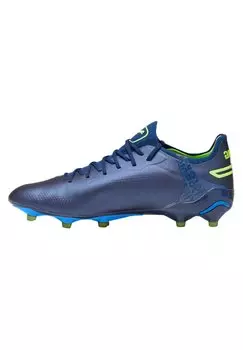 бутсы с шипами King Ultimate Fg/Ag Puma, цвет persian blue pro green ultra blue