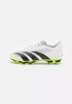 бутсы с шипами Predator Accuracy 4 Fxg Unisex Adidas, цвет footwaer white/core black/lucid lemon
