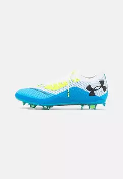 бутсы с шипами Shadow Elite 2.0 Fg Under Armour, цвет white/capri/black