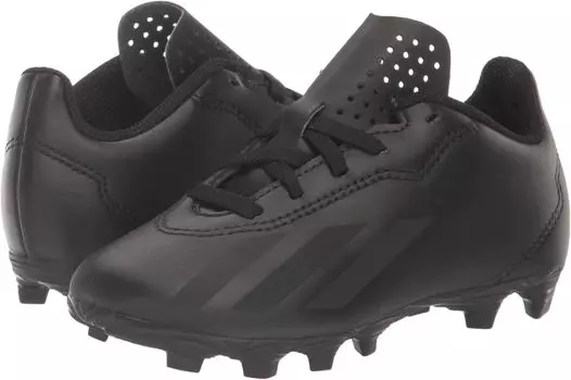 Бутсы Soccer X Crazyfast.4 Firm Ground adidas, цвет Core Black/Core Black/Core Black