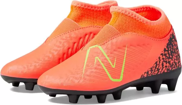 Бутсы Tekela V4 Magique FG New Balance, цвет Neon Dragonfly/Black