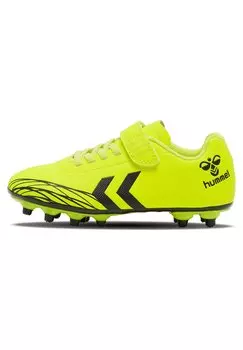 Бутсы TOP STAR F.G. JUNIOR UNISEX Hummel, цвет safety yellow