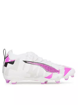Бутсы Ultra 5 Match Forever Fg/Ag Jr 108413 01 Puma, белый