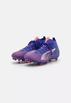 Бутсы ULTRA 5 MATCH LACELESS FG/AG Puma, темно-синий