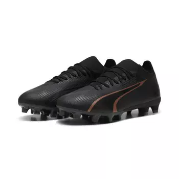 Бутсы ULTRA MATCH FG/AG для взрослых PUMA Black Copper Rose Metallic