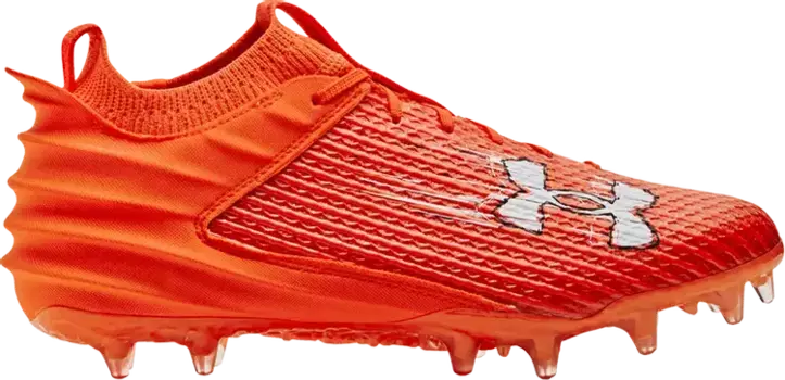 Бутсы Under Armour Blur Smoke 2.0 MC Team Orange, оранжевый
