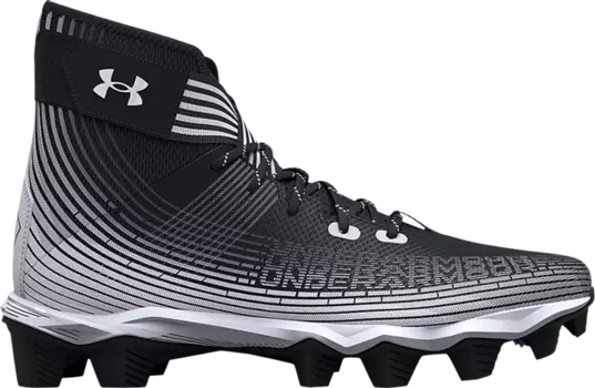 Бутсы Under Armour Highlight Franchise GS Black White, черный