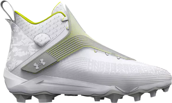 Бутсы Under Armour Highlight Hammer MC White Metallic Silver, белый