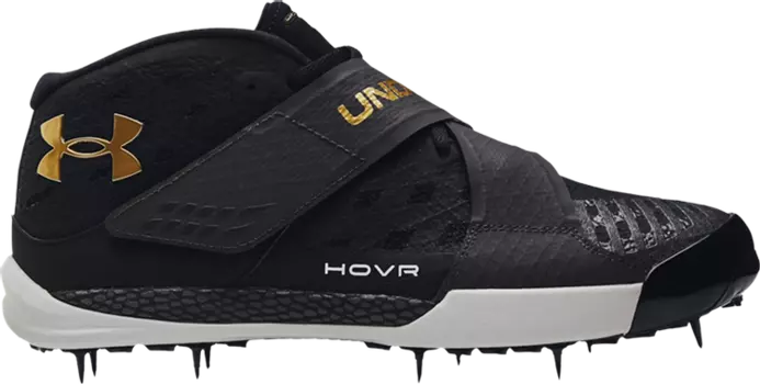 Бутсы Under Armour HOVR Silencer Black Jet Grey, черный