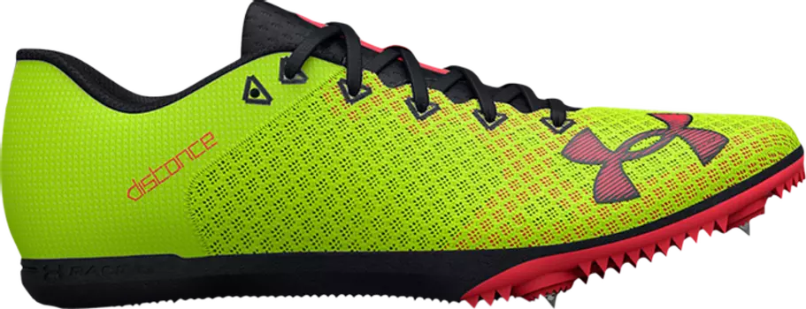 Бутсы Under Armour Kick Distance 4 High-Vis Yellow, желтый