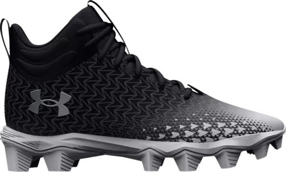 Бутсы Under Armour Spotlight Franchise 3.0 RM GS Black White, черный