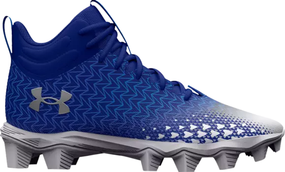 Бутсы Under Armour Spotlight Franchise 3.0 RM GS Royal White, синий