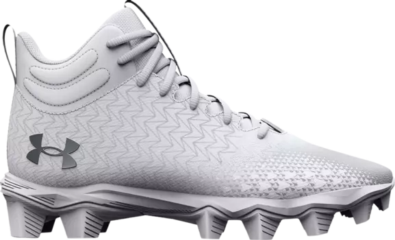 Бутсы Under Armour Spotlight Franchise 3.0 RM White Metallic Silver, белый
