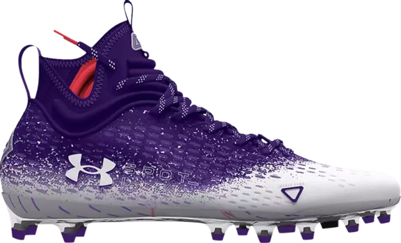 Бутсы Under Armour Spotlight Lux MC 2.0 Purple White, фиолетовый