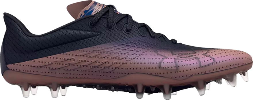 Бутсы Under Armour Wmns Blur Smoke MC Black Metallic Rose Gold, черный