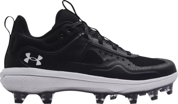 Бутсы Under Armour Wmns Glyde MT TPU Black White, черный