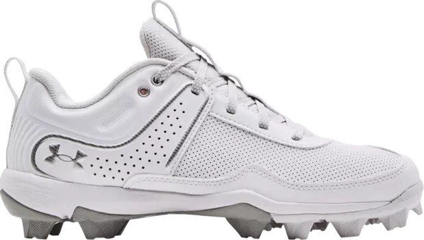 Бутсы Under Armour Wmns Glyde RM White Metallic Silver, белый