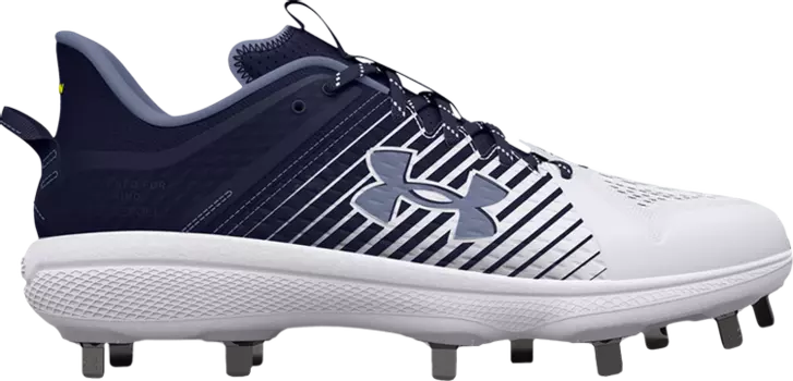 Бутсы Under Armour Yard Low MT Midnight Navy, синий