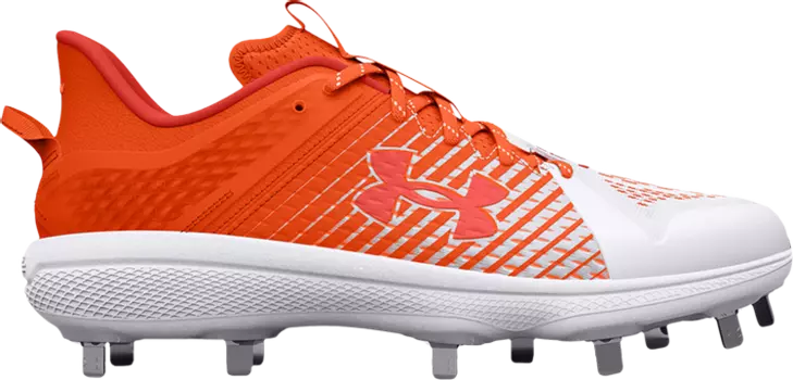 Бутсы Under Armour Yard Low MT Team Orange, оранжевый