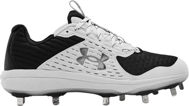 Бутсы Under Armour Yard MT Black White, черный