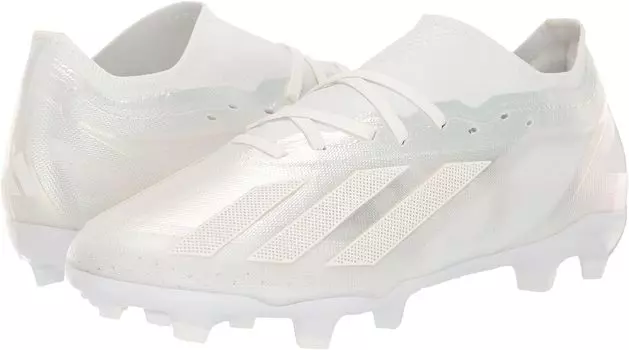 Бутсы X Crazyfast.2 Firm Ground adidas, цвет Footwear White/Footwear White/Footwear White