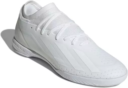 Бутсы X Crazyfast.3 Indoor adidas, цвет Footwear White/Footwear White/Footwear White