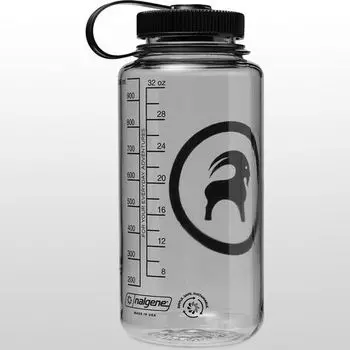 Бутылка Backcountry x Nalgene Goat Logo Wide Mouth Sustain 950 мл, черный