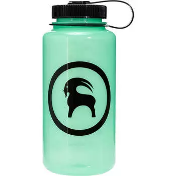 Бутылка Backcountry x Nalgene Goat Logo Wide Mouth Sustain 950 мл, зеленый