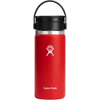 Бутылка для питья Hydro Flask «16 OZ WIDE FLEX SIP LID», (1 шт.), 473 мл, красный