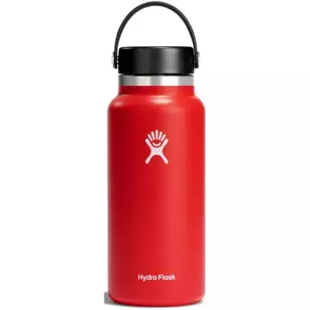 Бутылка для питья Hydro Flask «32 OZ WIDE FLEX CAP», (1 шт.), 946 мл, красный