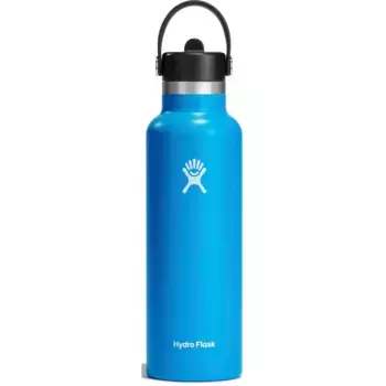 Бутылка для питья Hydro Flask «STANDARD FLEX STRAW CAP», (1 шт.), двойная изоляция TempShield, светло-голубой