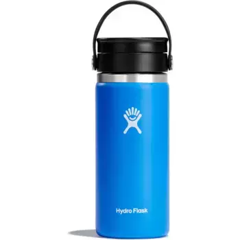 Бутылка для питья Hydro Flask «Wide Flex Sip Lid», вакуумная изоляция с двойными стенками сохраняет температуру в течение нескольких часов, цвет Cascade