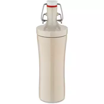 Бутылка для питья KOZIOL «PLOPP TO GO», пригодная для вторичной переработки, без меламина, CO-нейтральное производство, биоциркулярная, 425 мл, цвет sand