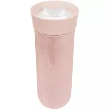 Бутылка для питья KOZIOL «SAFE TO GO XL», можно мыть в посудомоечной машине, без меламина, 700 мл, без BPA, цвет rosa-gesprenkelt