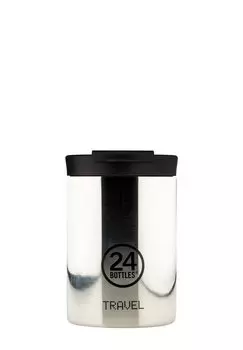 Бутылка для воды 24Bottles, серебристый