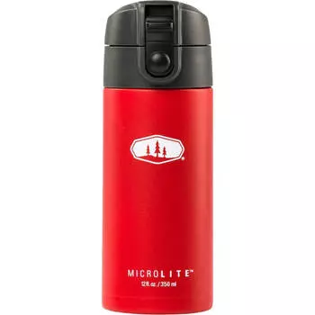 Бутылка для воды GSI Outdoors Microlite 350 Flip, красный