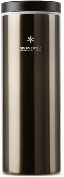 Бутылка для воды Kanpai цвета оружейной стали, 500 мл Snow Peak