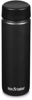 Бутылка для воды Klean Kanteenи с петлевой крышкой, черный