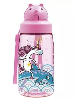 Бутылка Laken Trt Jumping 0.45L, розовый